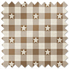 Whaley Great, Gingham Star Sand - Made to Measure Curtains